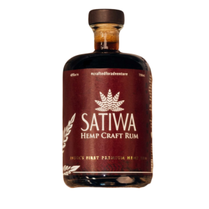Satiwa Hemp Craft Rum 750ML Rum price in Goa