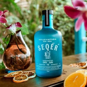 Seqer Handcrafted Dry Gin 750ML Gin price in Goa