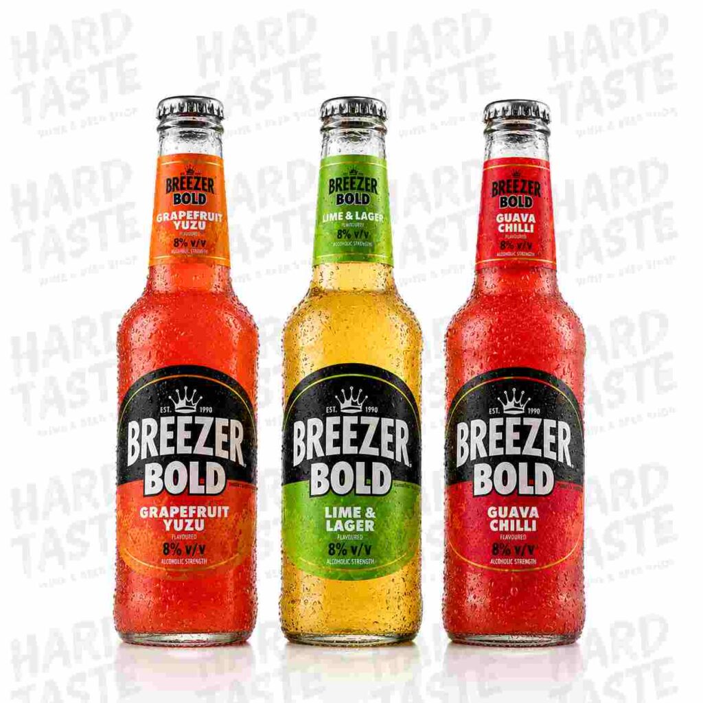 Breezer Bold Grapefruit Yuzu/ Lime & Lager / Guava Chilli Liquor price in Goa